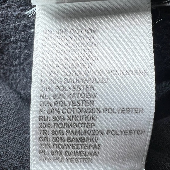 North Face Hoodie Womens Small Black Pullover Pink Logo Streetwear Cozy‎ Casual - Picture 12 of 13